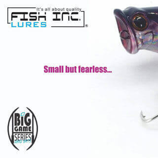 Fish Inc Fly Half 80mm popper