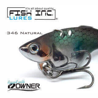 Fish Inc Guppy 49 blade vibration lure